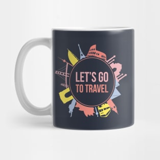 Let's Go Travel Mug